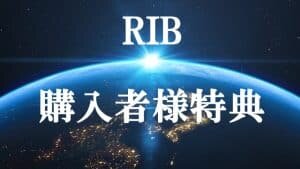 RIB購入者様限定特典